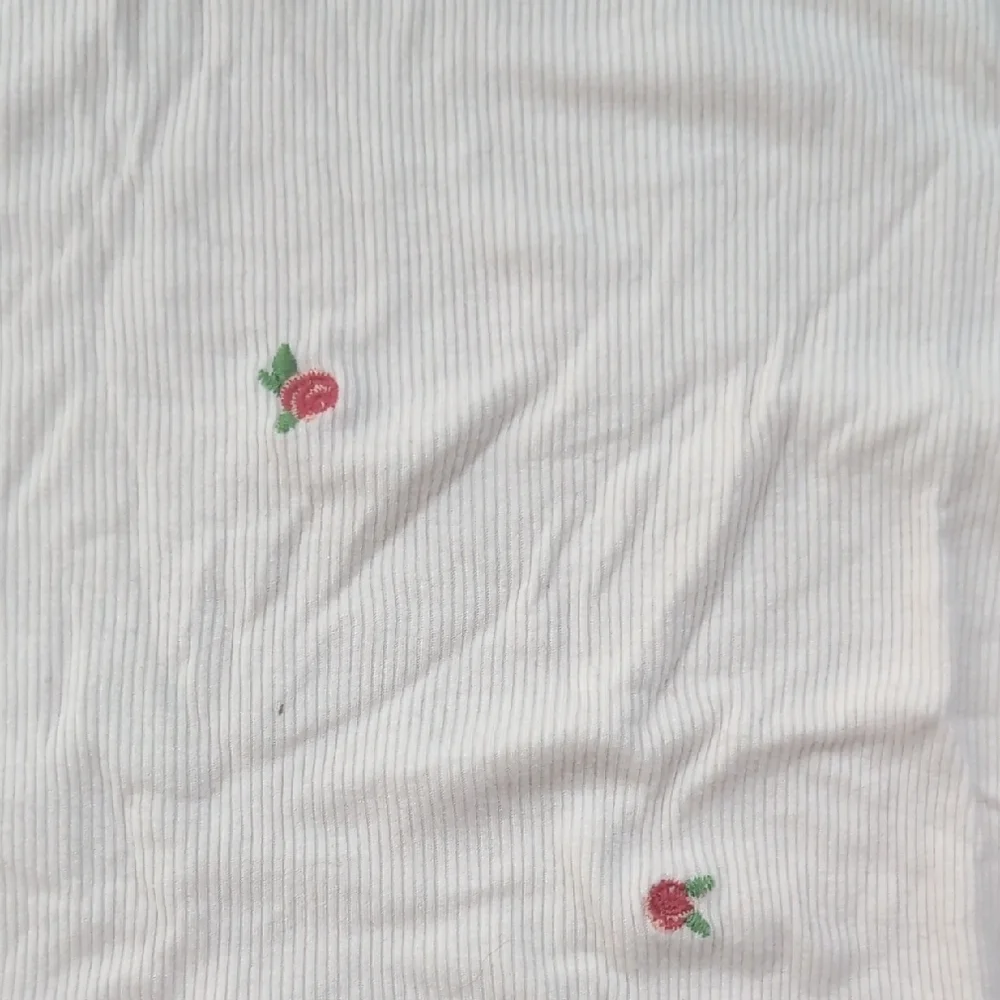 Wild Fable Cream Ribbed Top - Picture 3 of 3